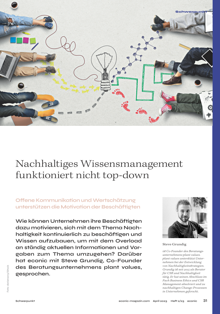 Interviews für das econic Magazin Ausgabe 02/2023. Das gesamte Magazin kann folgend bezogen werden: https://pages.fachmedien.de/econic/?src=EONK0055 