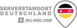 Serverstandort Deutschland Banner