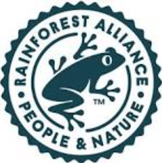 Rainforest Alliance Label, laut eigenauskunft EmpCo-konform